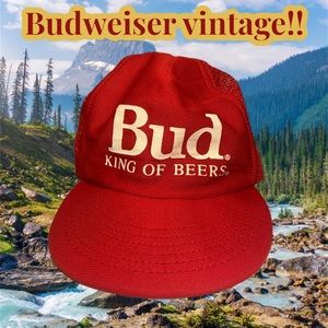 Vtg Budweiser trucker “king of beers”